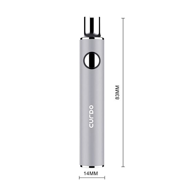 CURDO Atomizer Pre-heat Pen Vaporizer 510 Interface - Grey - Image 2