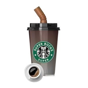 SUPER BUCKS Mini Cup Disposable Vape 8000 Puffs - Coffee Ice