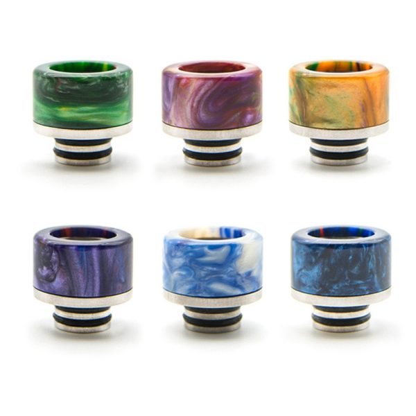 510 Epoxy Resin Wide Drip Tips - Random Color