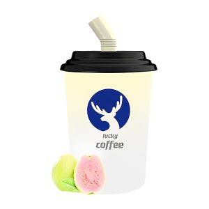 LUCKY Coffee Cup Disposable Vape 8000 Puffs - Guava