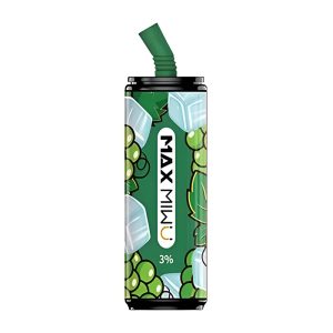 Max Miwu Coke Tin Disposable Vape 3600 Puffs - Juicy Green Grapes