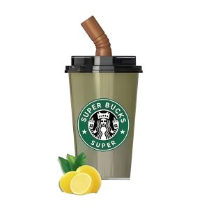 SUPER BUCKS Mini Cup Disposable Vape 8000 Puffs - Lemon