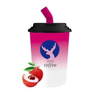 LUCKY Coffee Cup Disposable Vape 8000 Puffs - Litchi