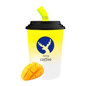 LUCKY Coffee Cup Disposable Vape 8000 Puffs - Mango