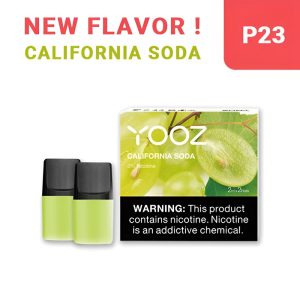 YOOZ Pods 2pcs/Pack 3% Nic - California Soda