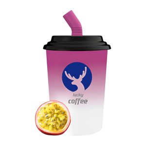 LUCKY Coffee Cup Disposable Vape 8000 Puffs - Passion Fruit