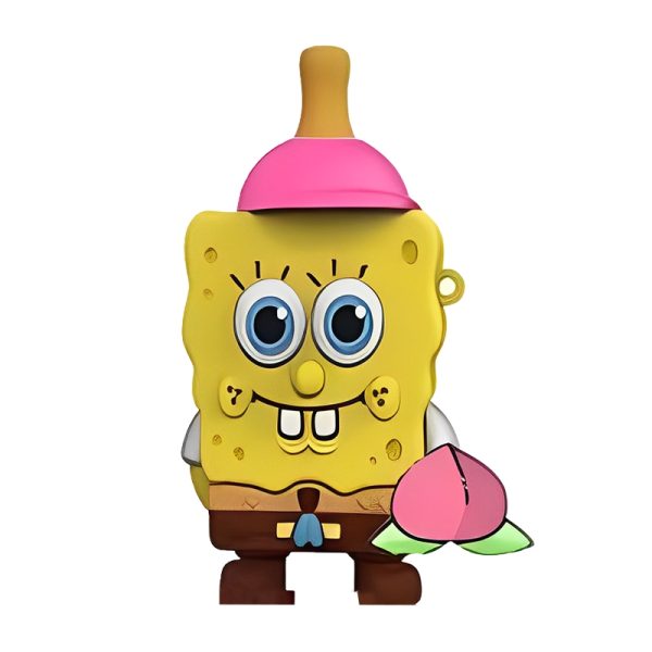 A+++ SpongeBob Disposable Vape 7000 Puffs - Peach