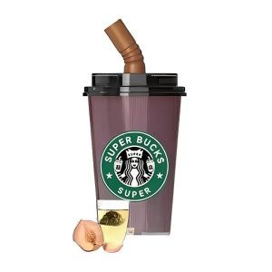 SUPER BUCKS Mini Cup Disposable Vape 8000 Puffs - Peach Oolong