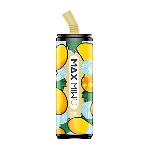 Max Miwu Coke Tin Disposable Vape 3600 Puffs - Mango Ice