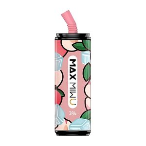 Max Miwu Coke Tin Disposable Vape 3600 Puffs - Peach Popsicle